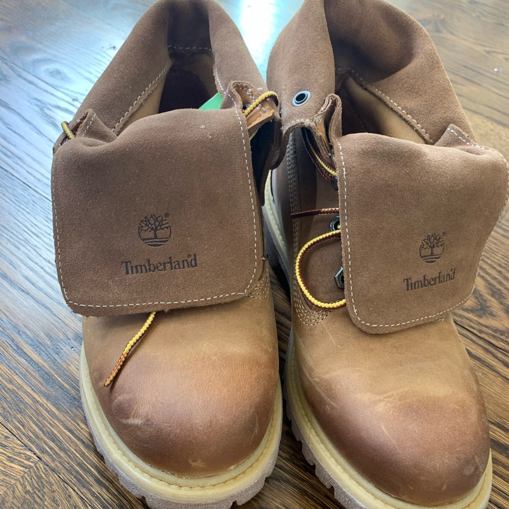 Women’s Fold Over Timberland Boots
